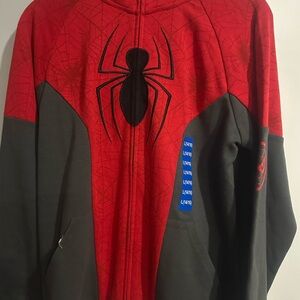 DC Comics Red and Black Spider-Man Kids Jacket